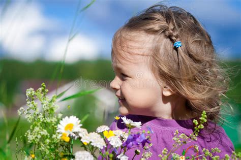 Cute Baby Girl Stock Image Image Of Natural Happiness 91714967