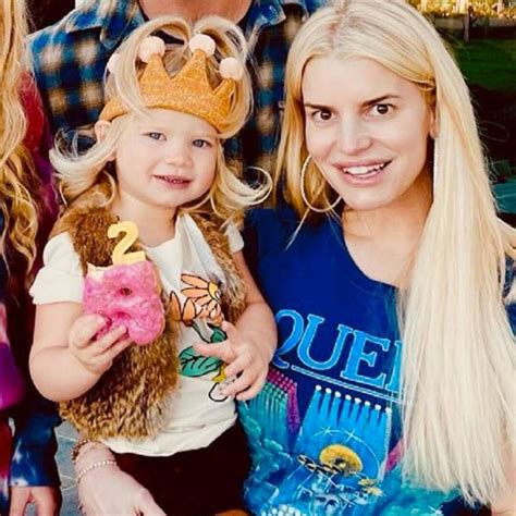 How Jessica Simpson Celebrated Daughter Birdie Mae Johnsons 2nd