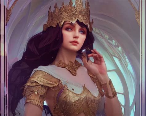 Beautiful And Elegant Elf Queen Full Of Details Stable Diffusion