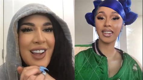 Cardi Bs Makeup Artist Sprays Lysol All Over Her Body Before Glam
