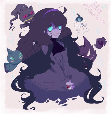 Hex Maniac Litwick Haunter Banette Duskull And 1 More Pokemon And