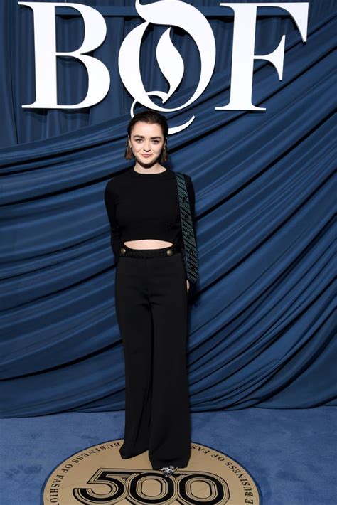 Maisie Williams At The Business Of Fashion Gala During Paris Fashion