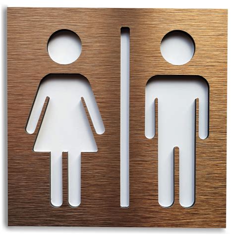 Male And Female Bathroom Sign Bathroom Signs Male And Female Signs