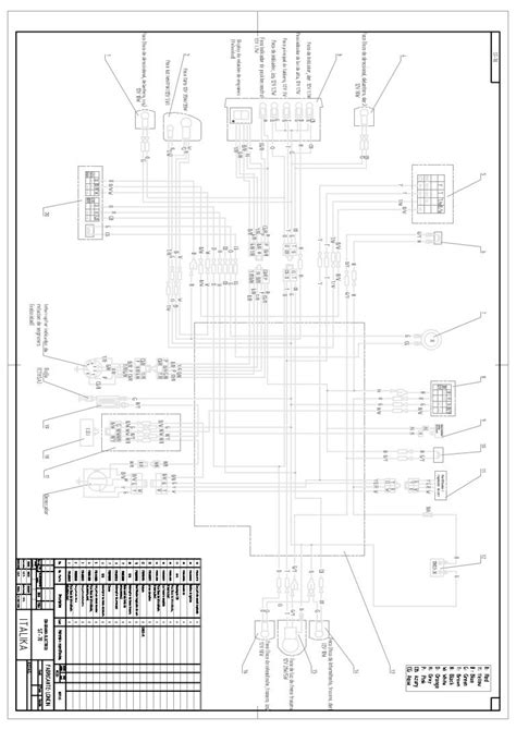 Diagrama Electrico De Una Moto Italika 150 Los Diagramas Del Cableado