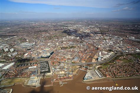 Aeroengland Aerial Photograph Of Kingston Upon Hull In The East