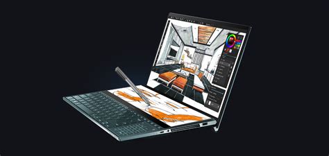 Asus Zenbook Pro Duo Dual Screen Laptop