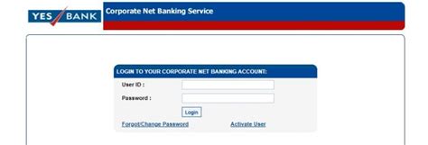 Yes Bank Login Yes Bank Online Banking Banking Support