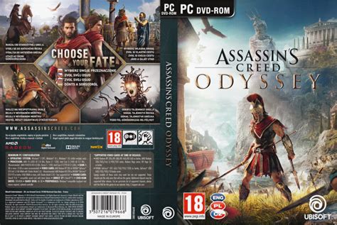 Assassin S Creed Odyssey 2018 CZ SK PC DVD Cover Label DVDcover Com