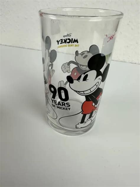 MICKEY MOUSE SENF Glas Disney 90 Years Of Mickey Sammelglas Bautzner EUR 19 99 PicClick DE