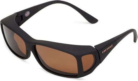 Cocoons Fitovers Polarized Sunglasses Slim Line Med Clothing Shoes And Jewelry