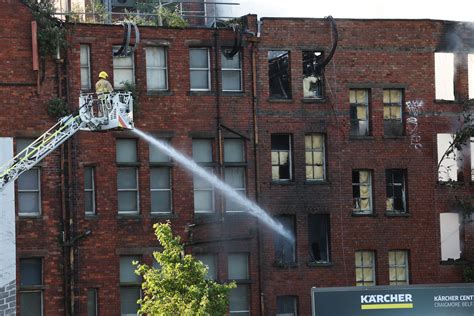 Firefighters battle to bring huge fire in Belfast City Centre under