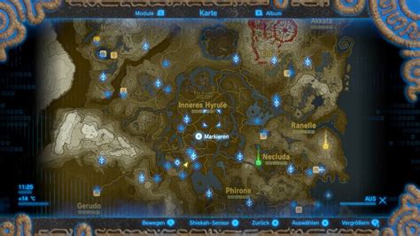 Zeldabotw Map And Towerspots Revealed Rbreathofthewild