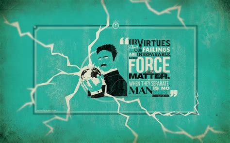Nikola Tesla Quote Desktop Wallpaper Flickr Photo Sharing
