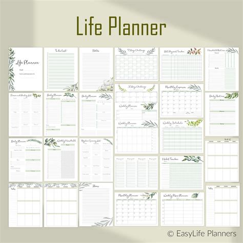 Study Planner Journal Planner Life Planner Happy Planner Planner