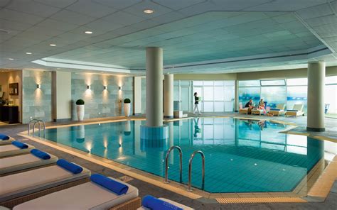 Indoor Pool The Amara Luxury Hotel Cyprus