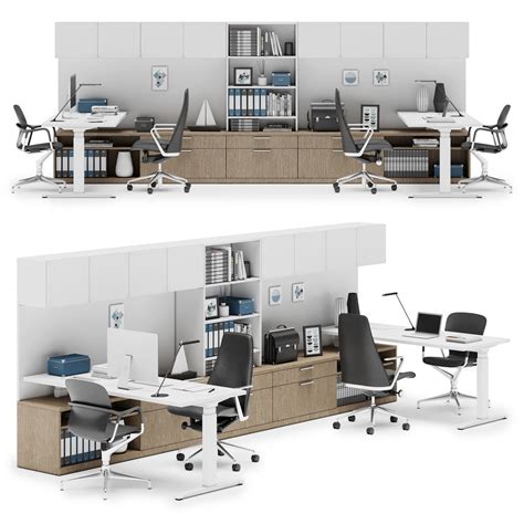 3D model Herman Miller Canvas Private Office v6 | CGTrader