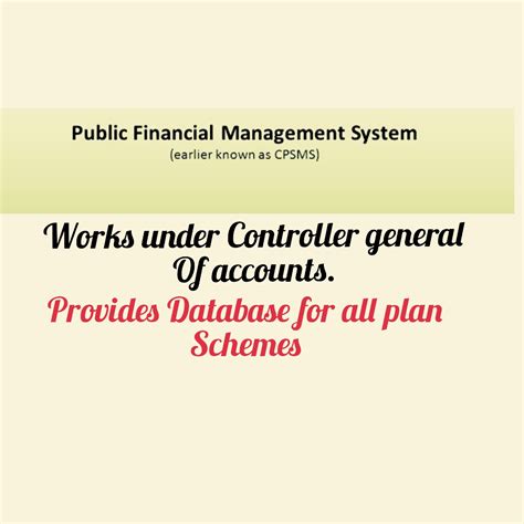 Public Financial Management System All About Pfms Rishi Upsc