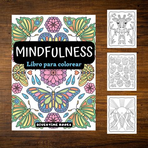 Libro Mindfulness Para Colorear 🎨 Para Adultos