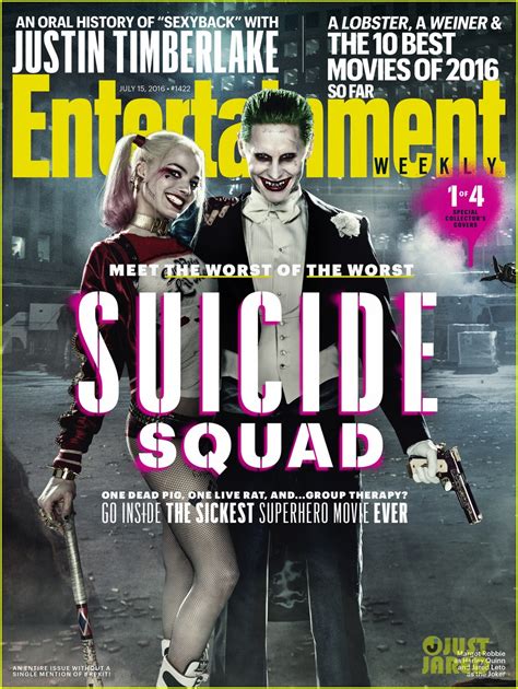Suicide Squad Characters Highlighted On Ew Covers Photo 3700781 Cara Delevingne Jared