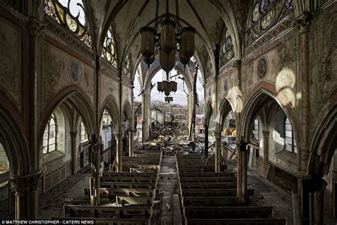 Matthew Christophers Photographs Of Abandoned Churches Daily Mail Online