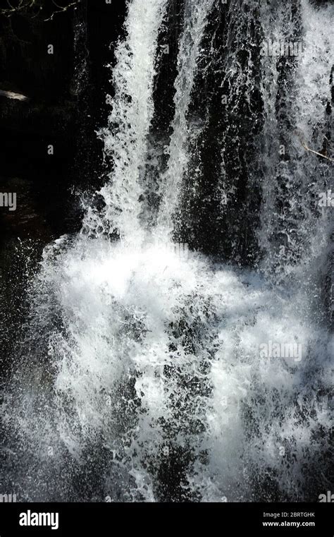 Ystradfellte Waterfalls Beacons National Park Hi Res Stock Photography