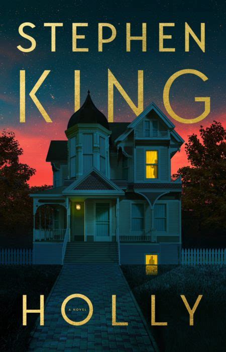 Amerykańska okładka powieści Holly Stephen King