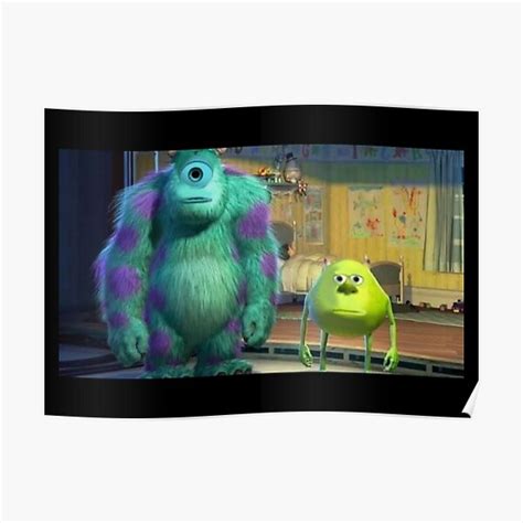 Mike Wazowski And Sully Face Swap Meme Poster Mx