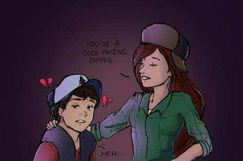 Dipper And Wendy Wendy Corduroy Gravity Falls Funny Dipper Pines