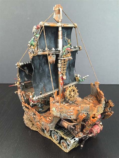 Whats On Your Table Ork Battlewagon Pirate Ship Faeit