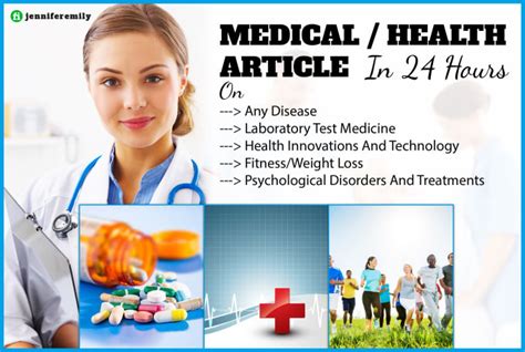 Write Medical Or Health Article Blog Or Web Content By Jenniferemily
