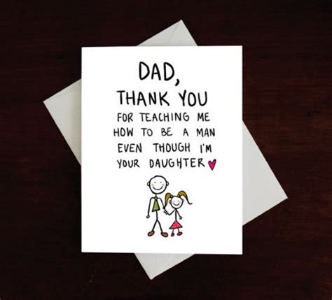 25.) i know i don't say it often, but i really do appreciate all the sacrifices and hard work you put into raising me. DIY Father's Day Cards that impressed Pinterest - Pink Lover