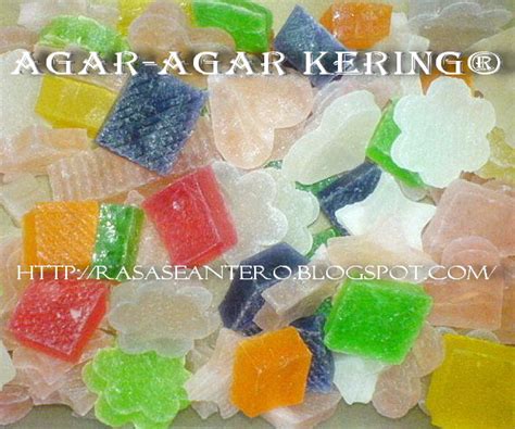 It can be used to create hot gels and cold gels that don't melt at room. Rasa Seantero Dunia: Agar-agar Kering