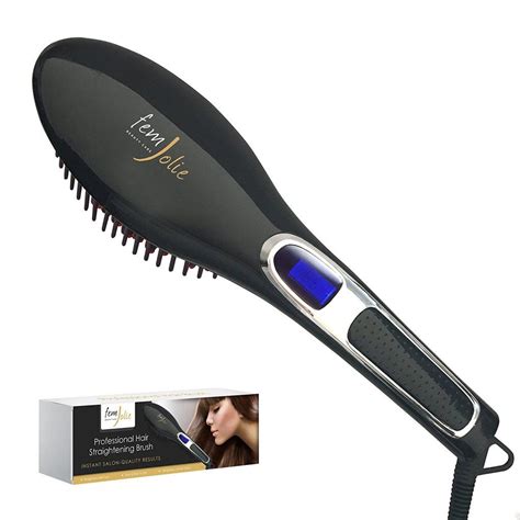 The large surface provides better contact with hair and silica gel coated bristles protect your scalp from heat. 12 Best Hair Straightening Brush Models That Actually Work ...