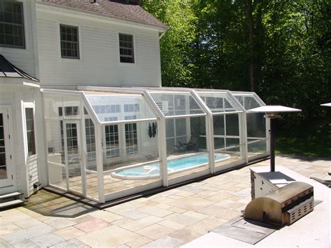 Swim Spa Enclosures Retractable Enclosures Retractable Sunrooms Indoor Swimming Pool Design