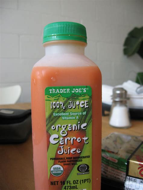 Trader Joes Organic Carrot Juice Well Get The Food