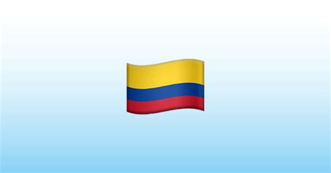 Es el emoji de la bandera de un país / región, y su significado es bandera: Bandera: Colombia Emoji