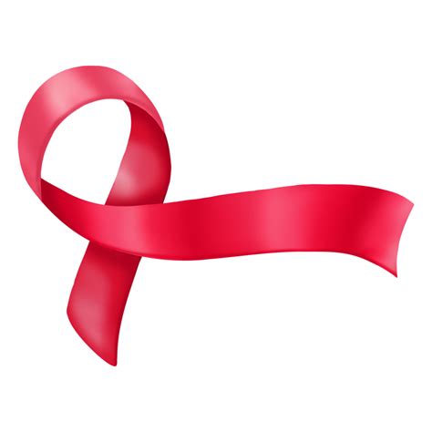Red Ribbon Hiv World Aids Day Digital Painting 11026815 Png