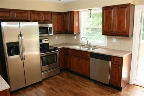 • ready to customize with a paint or stain of your choice • cabinets ship. Mocha Mitre kitchen cabinets with mitered doors, low price ...