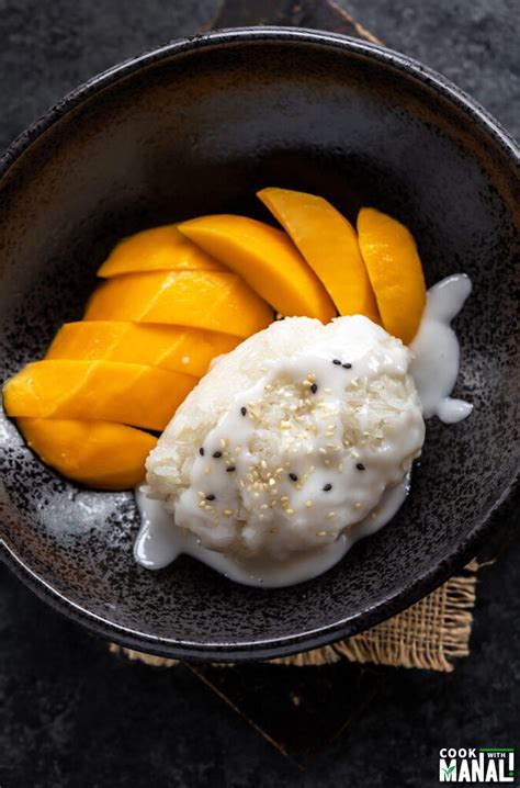 Mango Sticky Rice Instant Pot And Stovetop Cook With Manali