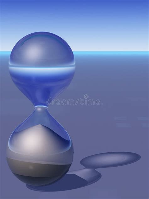 Abstract 3d Hourglass Picture Image 3964777