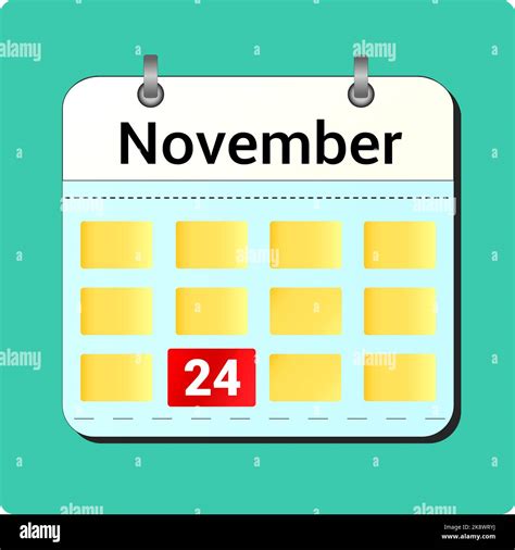 November First Stock Vector Images Alamy