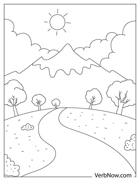 Free Nature Coloring Pages And Book For Download Printable Pdf Verbnow