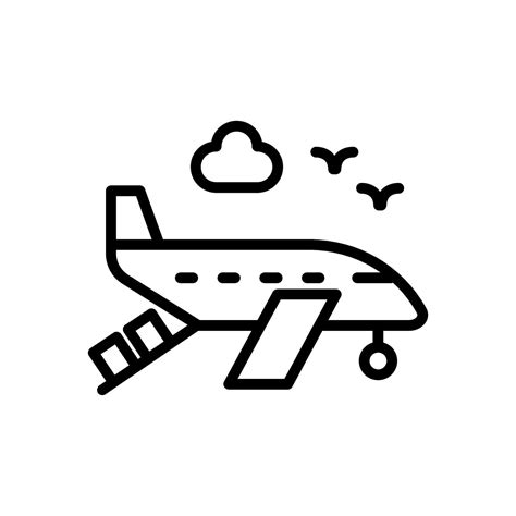 Cargo Plane Icon In Vector Illustration 33539001 Vector Art At Vecteezy