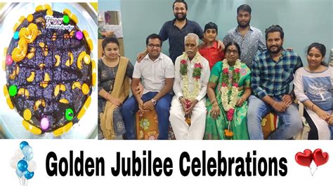 Landmark anniversaries such as the silver and golden jubilees are extremely special, and entail special return gifts for the attendees. 50th Wedding Anniversary | Golden Jubilee Celebrations of ...