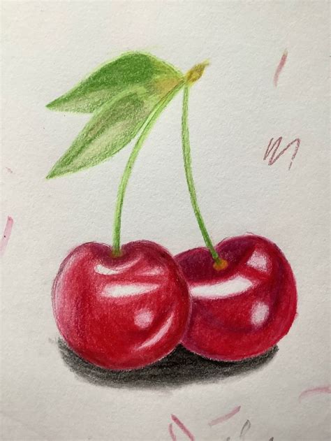 Colored Pencil Drawings Of Fruit