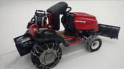 MTD Yard Machine lawn tractor 24hp plowing snow snow plow garden tractor