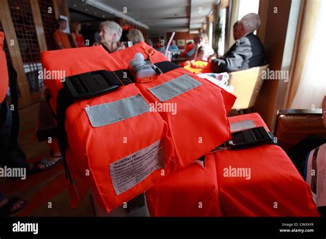 Life Jacket And Cruise Ship Hi Res Stock Photography And Images Alamy