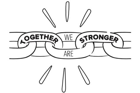 Together we are stronger and can achieve most ambitious goals. Printer launches 'Together We Are Stronger' Poster ...