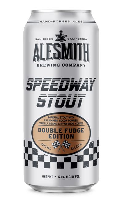 Alesmith Speedway Stout Double Fudge Edition 16oz Can Bine And Vine