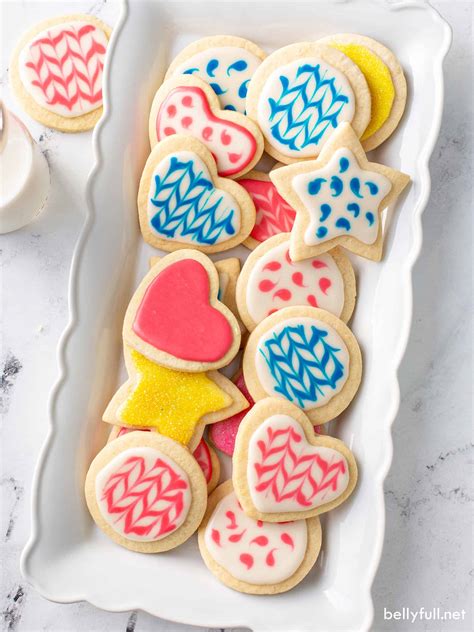 Easy Sugar Cookie Icing That Hardens Belly Full